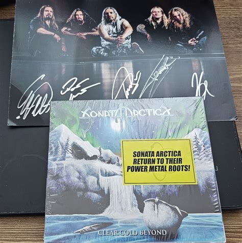 Sonata Arctica Clear Cold Beyond Cd Photo Metal Kingdom