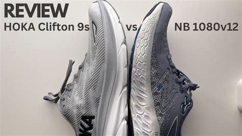 Review And Comparison Hoka Clifton 9 Vs New Balance 1080v12 Youtube