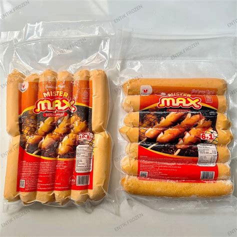 Jual Mister Max Sosis Bakar Mini 700gr 10 2 Pcs Jumbo 700gr Isi