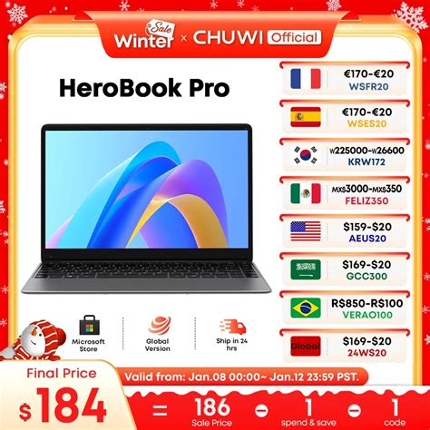 Chuwi Herobook Pro Fhd Display Intel Celeron N Dual Core Gb