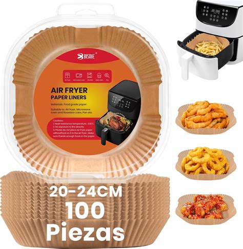 Papel Para Freidora De Aire Piezas Papel Para Air Fryer