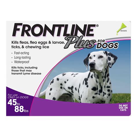 Buy Frontline Plus for Medium Dogs 23-44 lbs (Blue) at Lowest Price