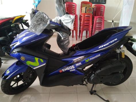 Aerox 155 Vva Edisi Movistar Udah Tiba Di Kediri