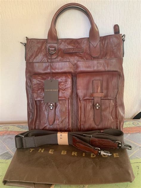 The Bridge - NEW - NO RESERVE PRICE - Leather - Bag - Catawiki