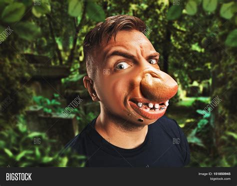 Man Ugly Face Image And Photo Free Trial Bigstock