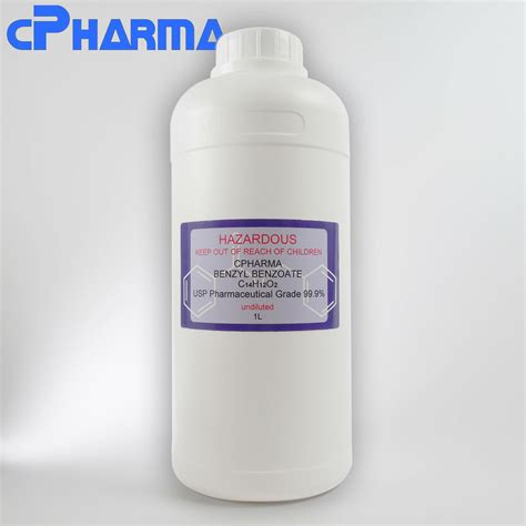 Benzyl Benzoate Usp Pharmaceutical Grade Vials Direct Glass