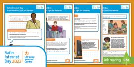 Free Safer Internet Day Online Safety Advice Partner Worksheet