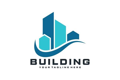 modern building logo design inspiration 25561974 Vector Art at Vecteezy