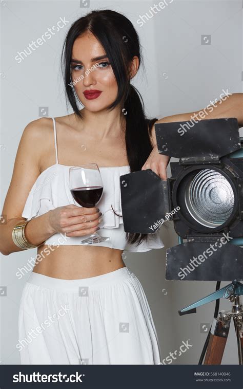 Beautiful Sexy Woman Fashion Model Brunette 스톡 사진 Shutterstock