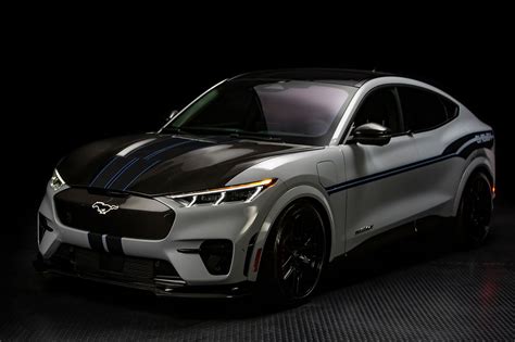 Check Out This Carbon Clad Mustang Mach E Gt Modified By Shelby T3