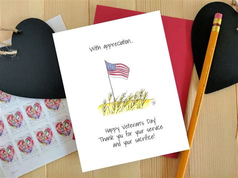 Printable Veteran's Day Card Digital Veteran's Day - Etsy