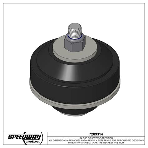 Universal Bolt Through Engine Mount Cushion Kit