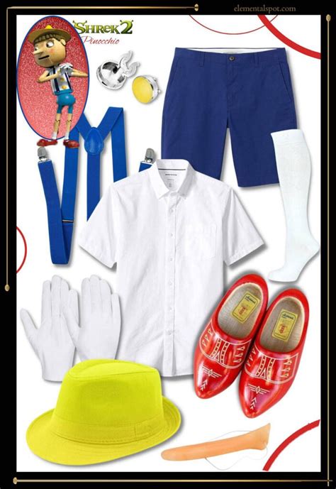 Dress Up Like Pinocchio from Shrek - Elemental Spot