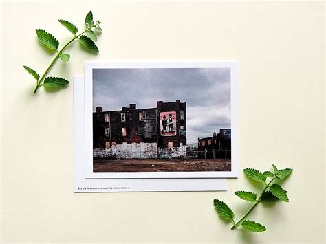 Fine Art Photography Postcard – Detroit Building – Lola Masson