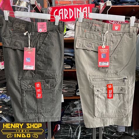 Jual Celana Cargo Cardinal Pendek Original Harga Promosi Shopee