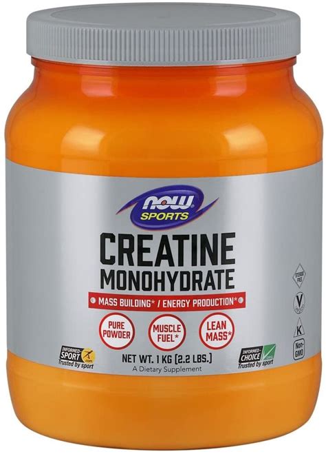 Now Sports Creatine Monohydrate Powder Informed Sport