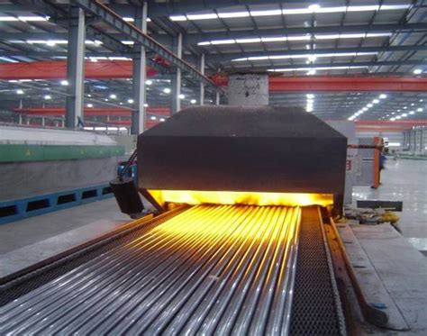 Bright Annealing Furnaces For Tube Fittings VICHOR Industrial Furnaces