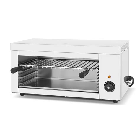 electric commercial salamander grill stainless steel elevating broiler