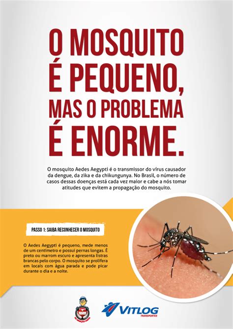 Campanha De Combate Ao Aedes Aegypti Vitlog On Behance In 2021