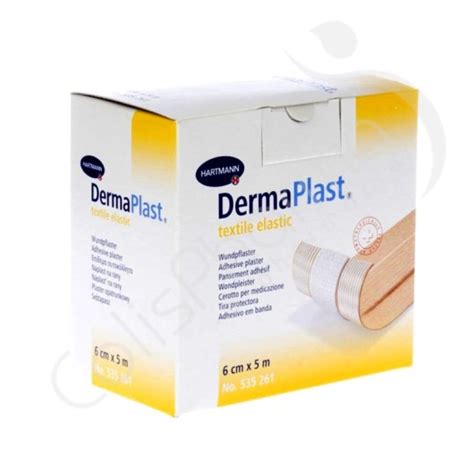 Dermaplast Textile Elastic Pansement Adh Sif Cm X M