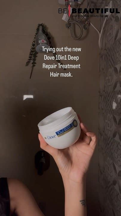 How To Use Hair Mask Properly Dove 10 In 1 Deep Repair Hair Mask