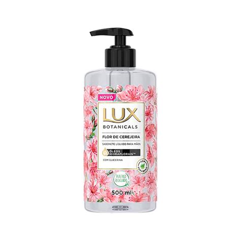 Sabonete Para Mãos Lux Botanicals Flor De Cerejeira Líquido 500ml P7891150066274 Sabonete