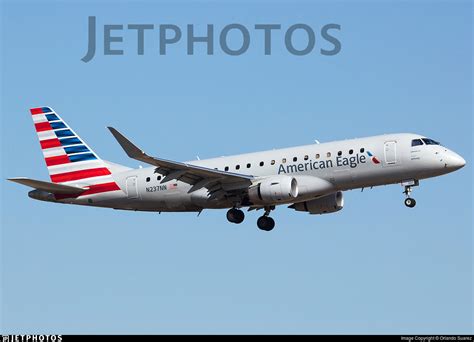 N237nn Embraer 170 200lr American Eagle Envoy Air Orlando