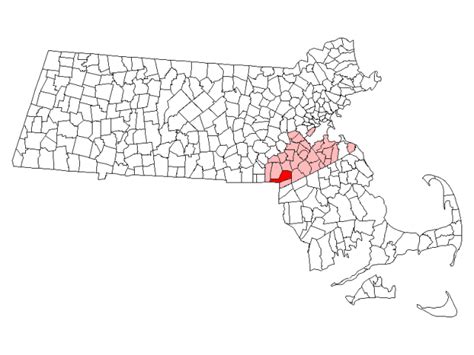 Wrentham, MA - Geographic Facts & Maps - MapSof.net