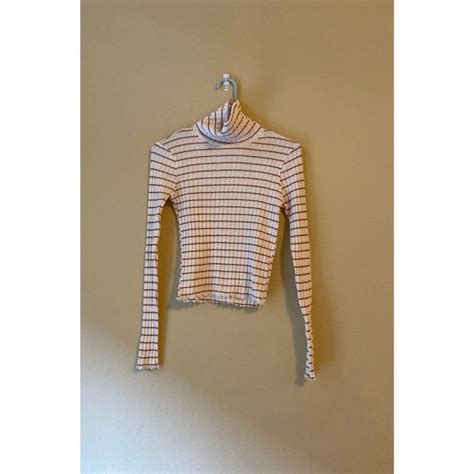 Tilly S Sweaters Nwt Tillys Ivy And Main Striped Turtleneck Poshmark