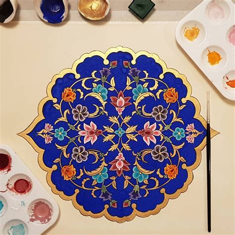 shamsa pattern inspiration  wazir khan mosque lahore pakistan