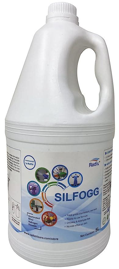 Acuro RADIX SILFOG Accelerated Disinfectant Solution 5 Ltr Amazon