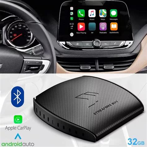 Streaming Box S Automotivo Onix Tracker Carplay Bluetooth G