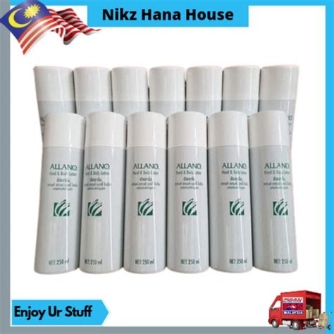 Allano Hand Body Lotion Bedak Talkum Allano Amway Agent Shopee