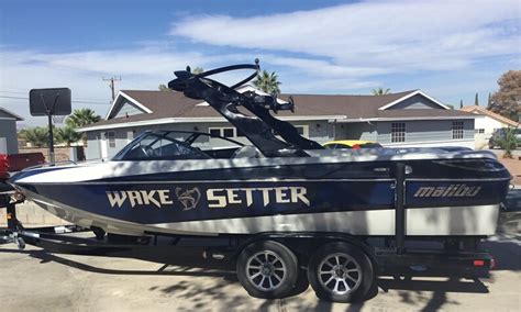 Malibu Wakesetter Boat Emblems 100 Chrome Free Fast Etsy