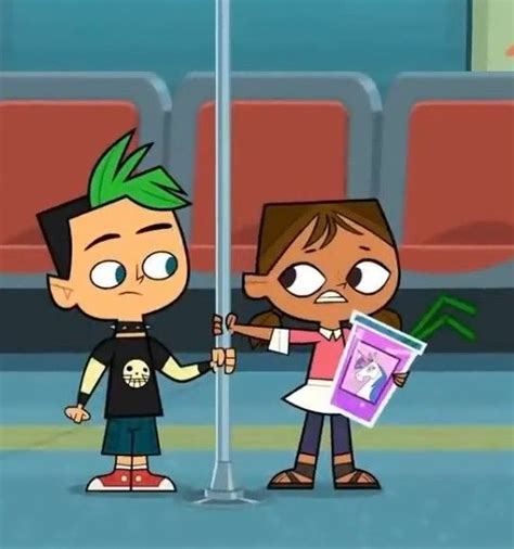 Total Dramarama Duncan And Courtney ღ Duncan And Courtney Cute Duncan