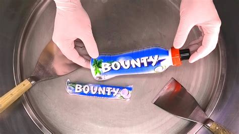 Bounty Chocolate Bar Ice Cream Rolls How To Make Chocolate And