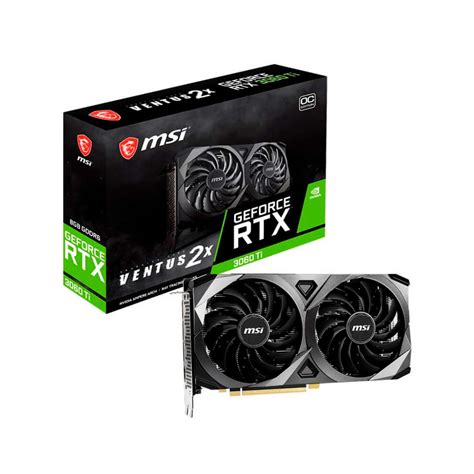 Placa De Vídeo Msi Nvidia Geforce Rtx 3060 Ti Ventus 2x Oc V1 Patoloco