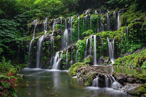 Banyu Wana Amertha Waterfall In Bali Photograph By Olga Gauri Pixels