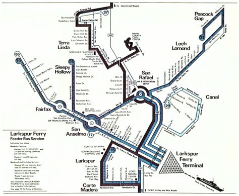 Transit Maps: Larkspur Landing