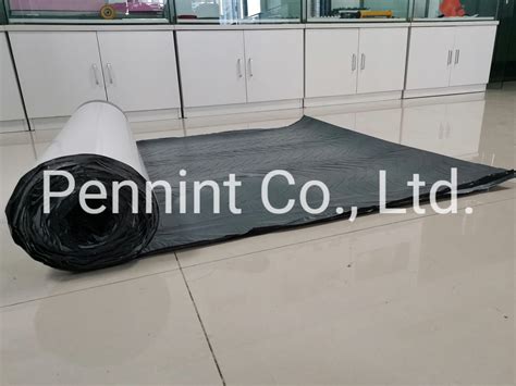 HDPE Post Applied Self Adhesive Membrane For Basement Tank China HDPE