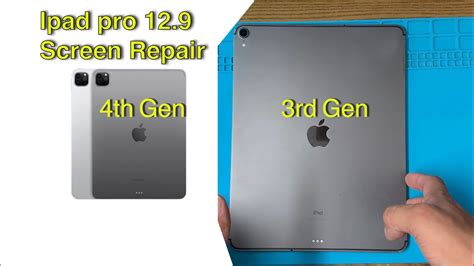 Ipad Pro 12 9 Inch 3rd 4th Gen Touch Repair How To Replace Screen Glass Youtube