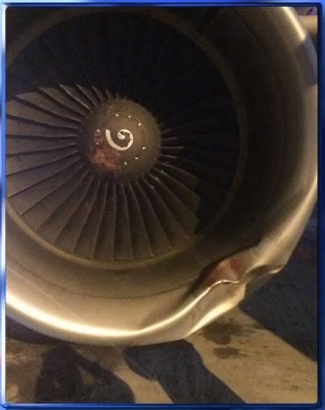 This Is What A Bird Strike Can Do To A Plane's Engine - Business Insider