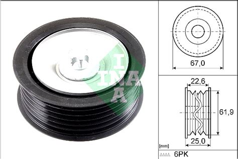 INA INA 532086610 ROLKA PROW PASEK KLINOWY MERCEDES C CLK CLS R ML 532