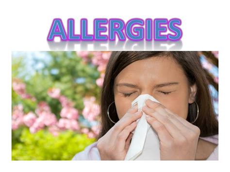 Ppt Allergies Powerpoint Presentation Free Download Id 2372046