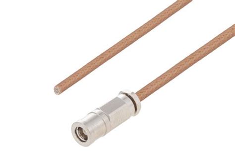 Smb Plug To Straight Cut Lead Cable Using Rg178 Coax