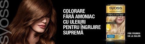 Vopsea De Par Permanenta Fara Amoniac Syoss Color Oleo Intense 9 10