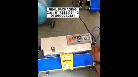 Pouch Packaging Machine With Nitrogen Flushing And Band Sealing Coil