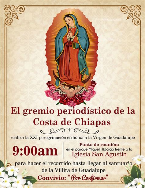 Invitacion de la señora Virgen de Guadalupe Movie posters Poster Movies