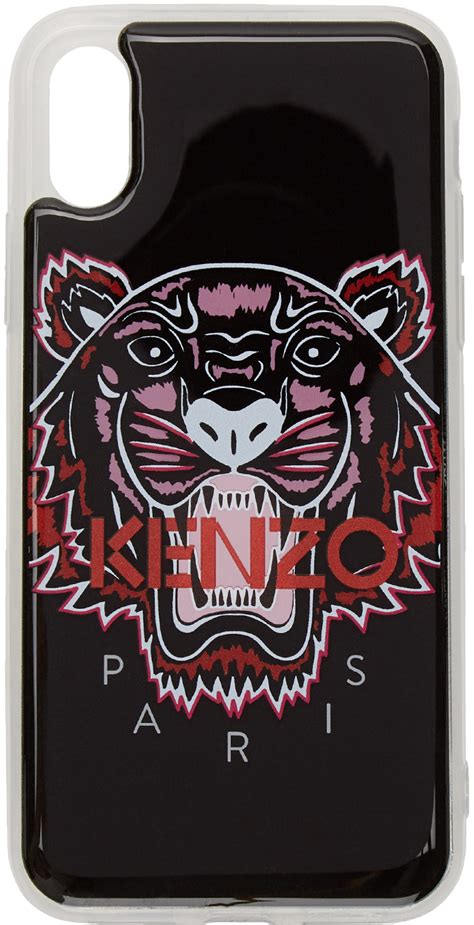 Kenzo Black D Tiger Logo Iphone X Xs Case Ssense Canada