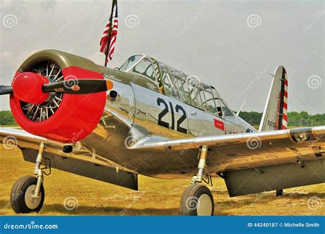 Vultee Bt 13a Valiant Trainer Aircraft Used During World War Ii By The